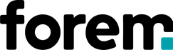 Logo Forem Noir